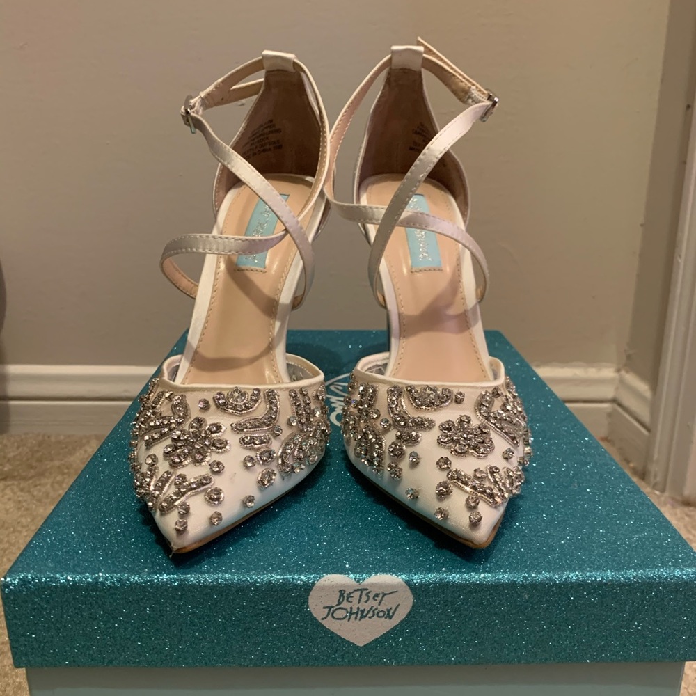 Betsey Johnson Bridal Heels
